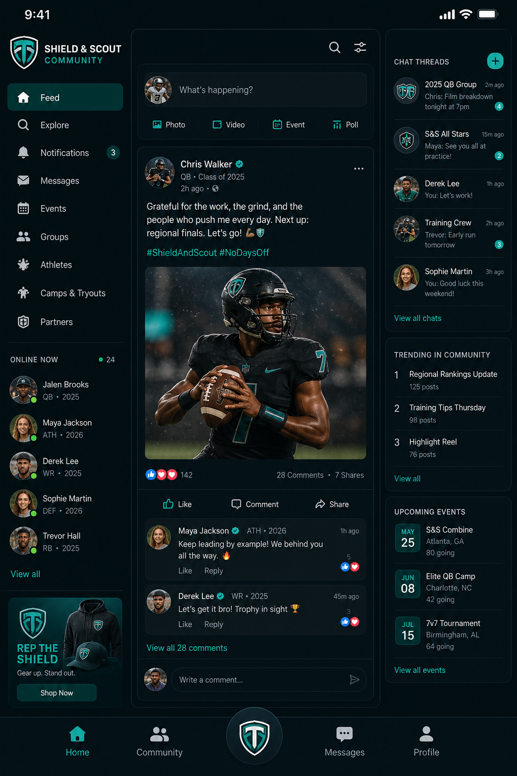 Community feed